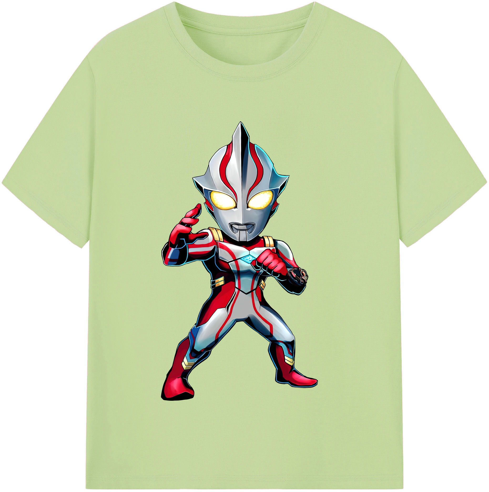 （画像用） ウルトラマン Ultraman 綿100％半袖Tシャツ（フロントプリント）